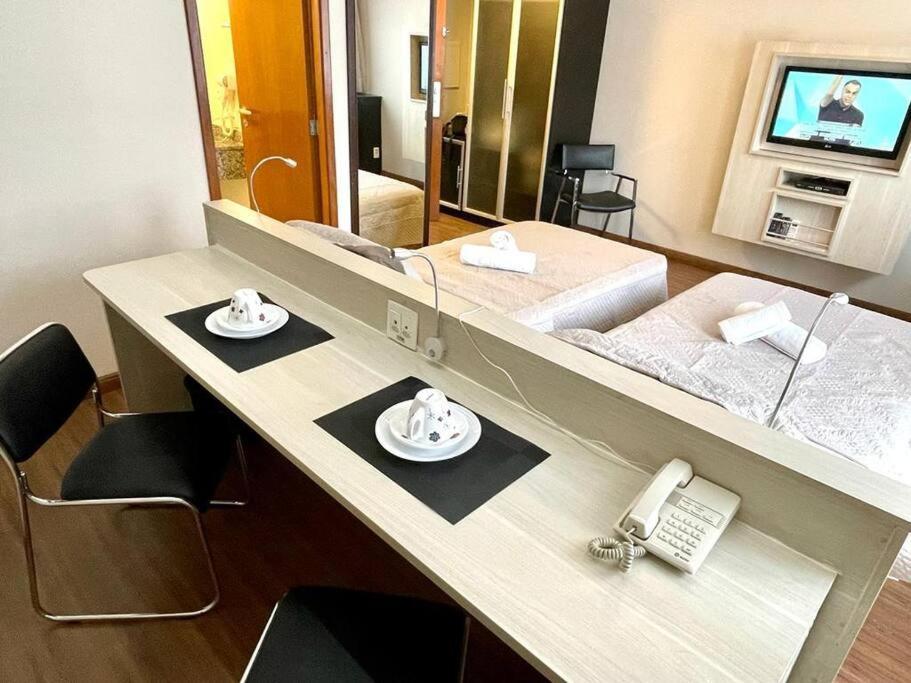 Flat Com Garagem Perto Hospital Bp Apartment *