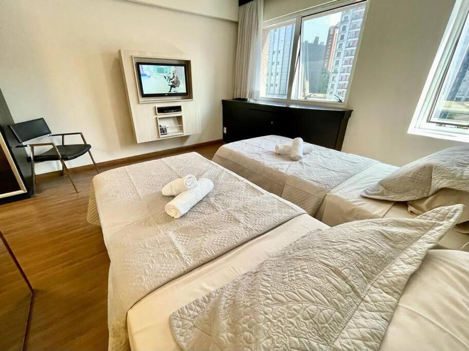 Flat Com Garagem Perto Hospital Bp Apartamento