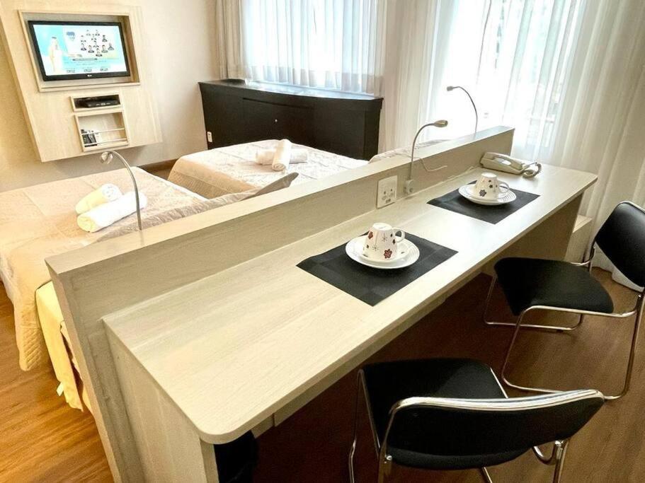 Flat Com Garagem Perto Hospital Bp * São Paulo